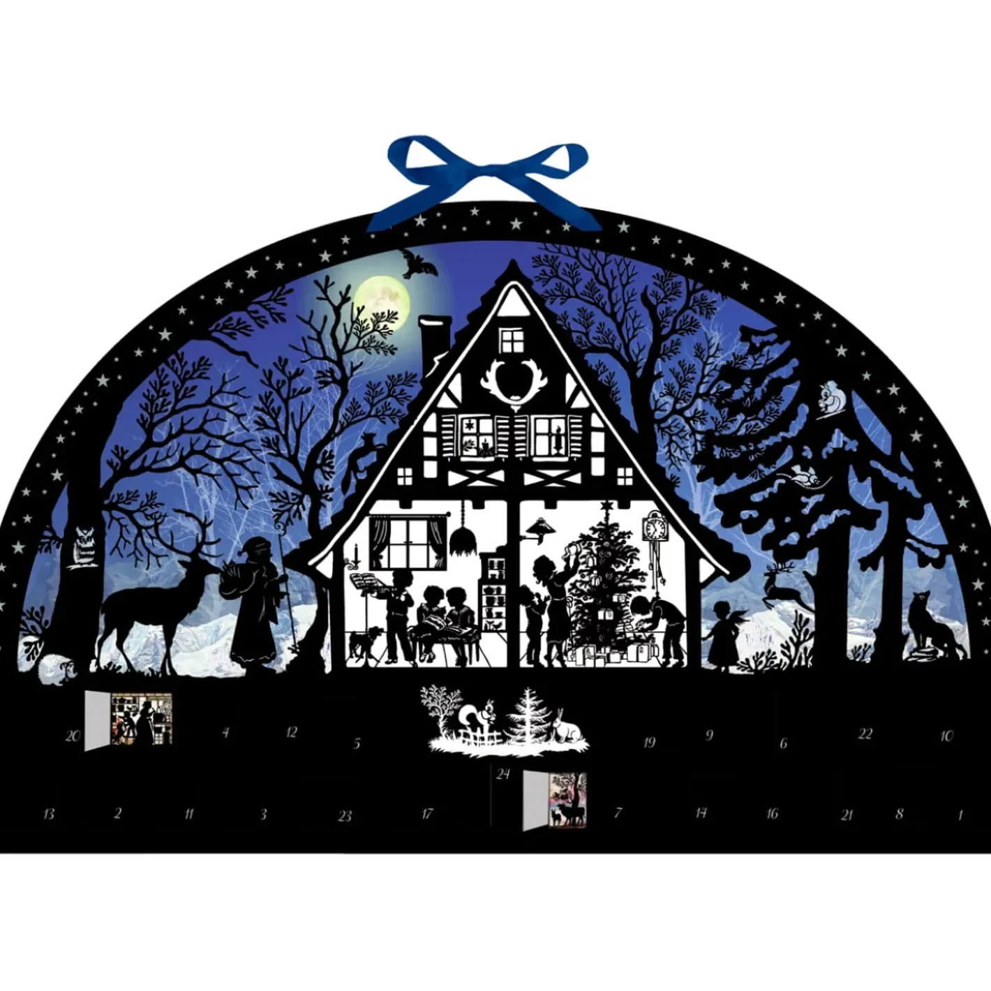 Käthe Wohlfahrt Adventskalender Lichterbogen "Weihnachtswald"