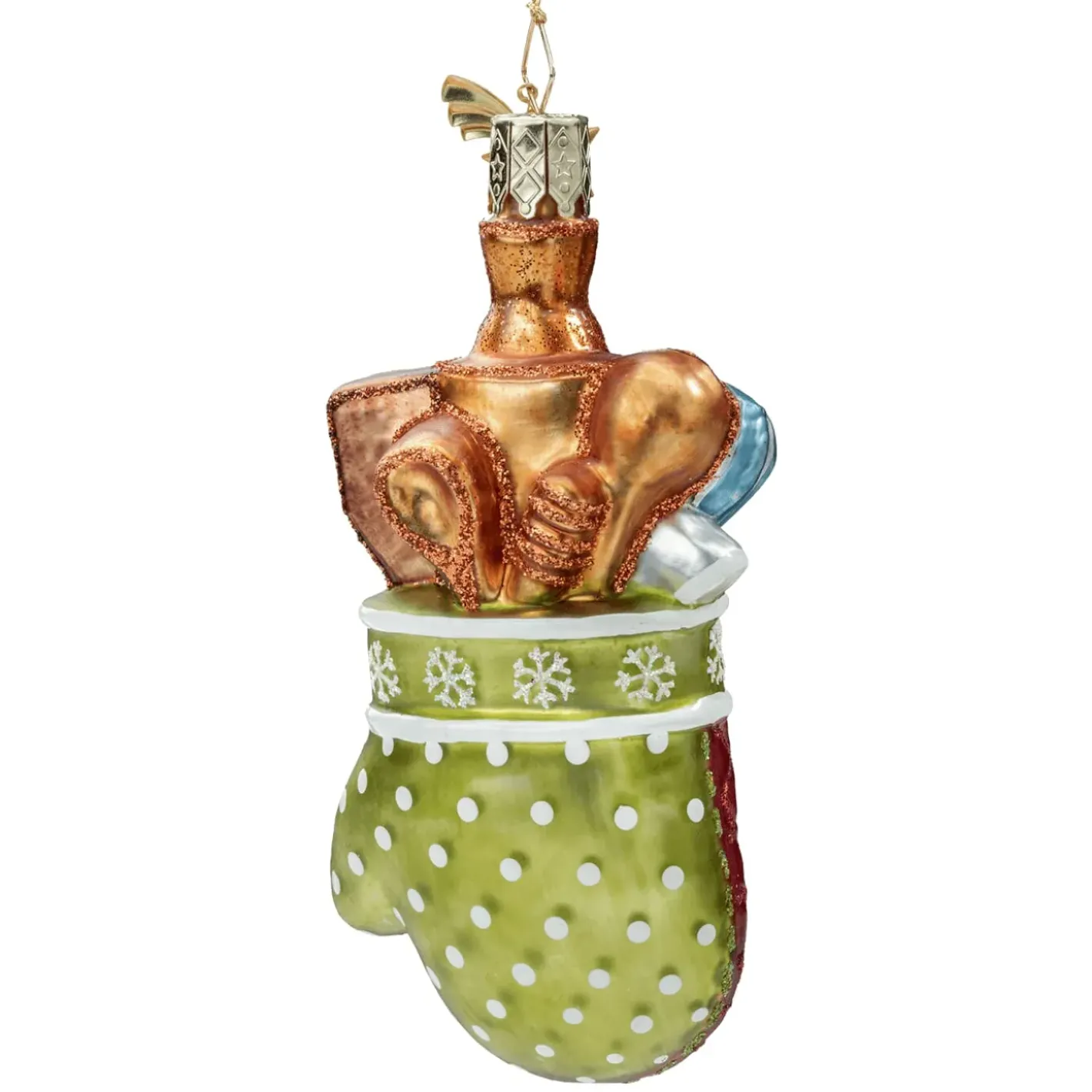 Poesie in Glas Backhandschuh Mit Utensilien Clearance