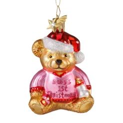 Poesie in Glas Bar "Baby'S 1St Christmas" (Rosa) Discount