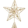 Käthe Wohlfahrt Baumspitze Stern Mit Kleinen Sternchen, Gold Discount