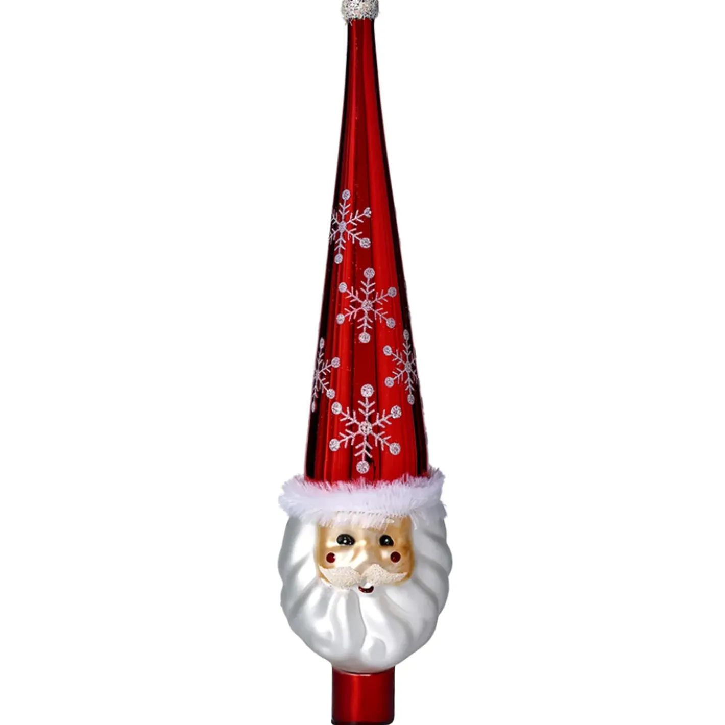 Käthe Wohlfahrt Baumspitze "Weihnachtsmann", Rot, 30Cm Sale