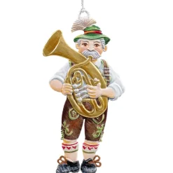 Käthes Original Bayerischer Musiker Mit Tuba Hot