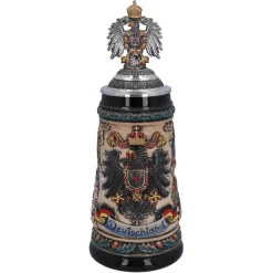 Käthe Wohlfahrt Bierkrug Mit Zinnadler