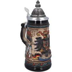 Käthe Wohlfahrt Bierkrug Mit Zinndeckel