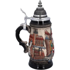 Käthe Wohlfahrt Bierkrug Mit Zinndeckel