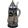 Käthe Wohlfahrt Bierkrug Mit Zinndeckel "Rothenburg Mit Ritter", 0,25L Clearance