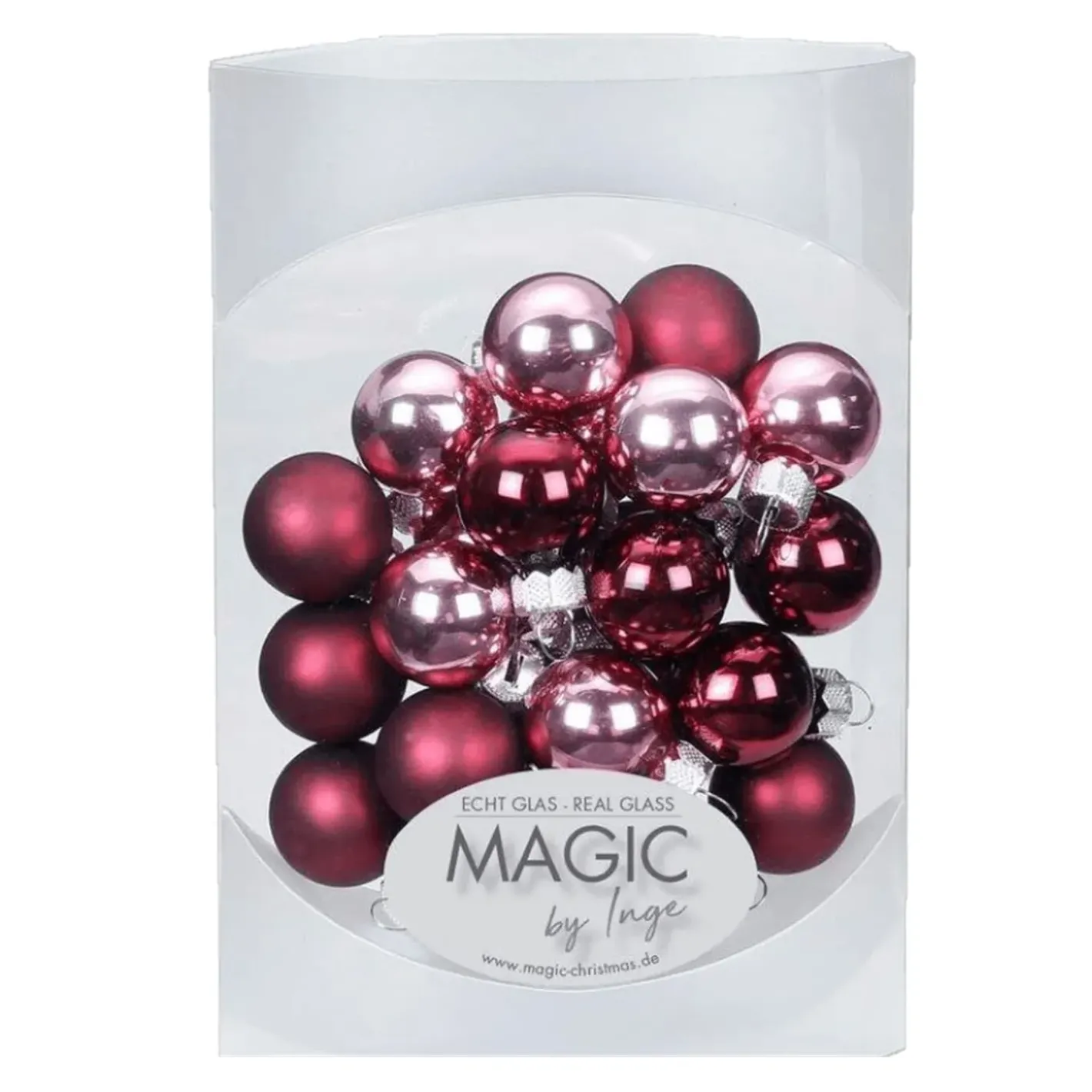 Käthe Wohlfahrt Christbaumkugel-Set 25-Teilig Berry Kiss Outlet