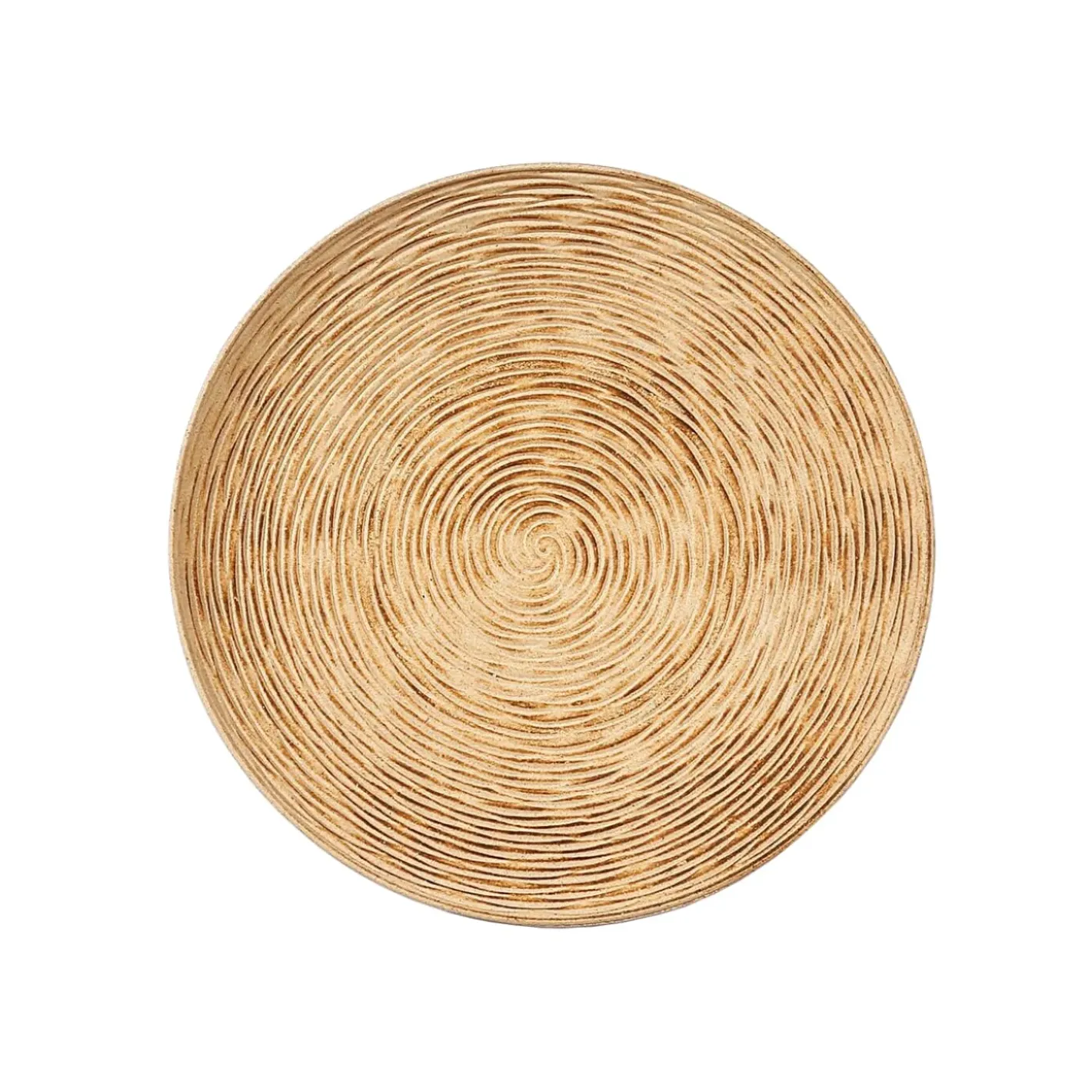 Käthe Wohlfahrt Dekoteller Braun, 30 Cm Hot