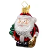 Poesie in Glas Dicker Weihnachtsmann