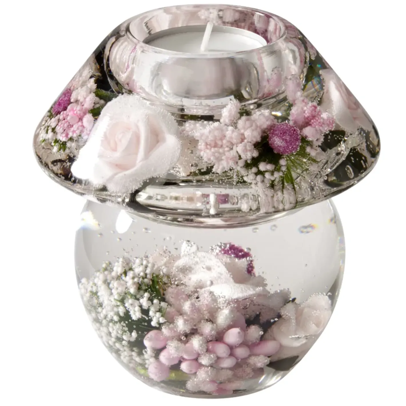 Käthe Wohlfahrt Dreamlight "Little Rose" - Kerzenhalter Noblesse Smart Discount