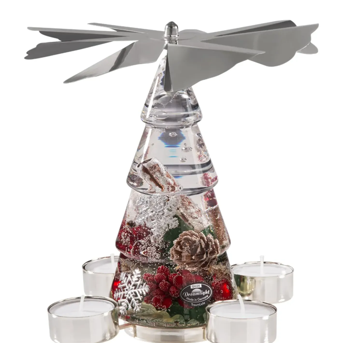Käthe Wohlfahrt Dreamlight "Noel" - Teelicht-Pyramide Classic Discount