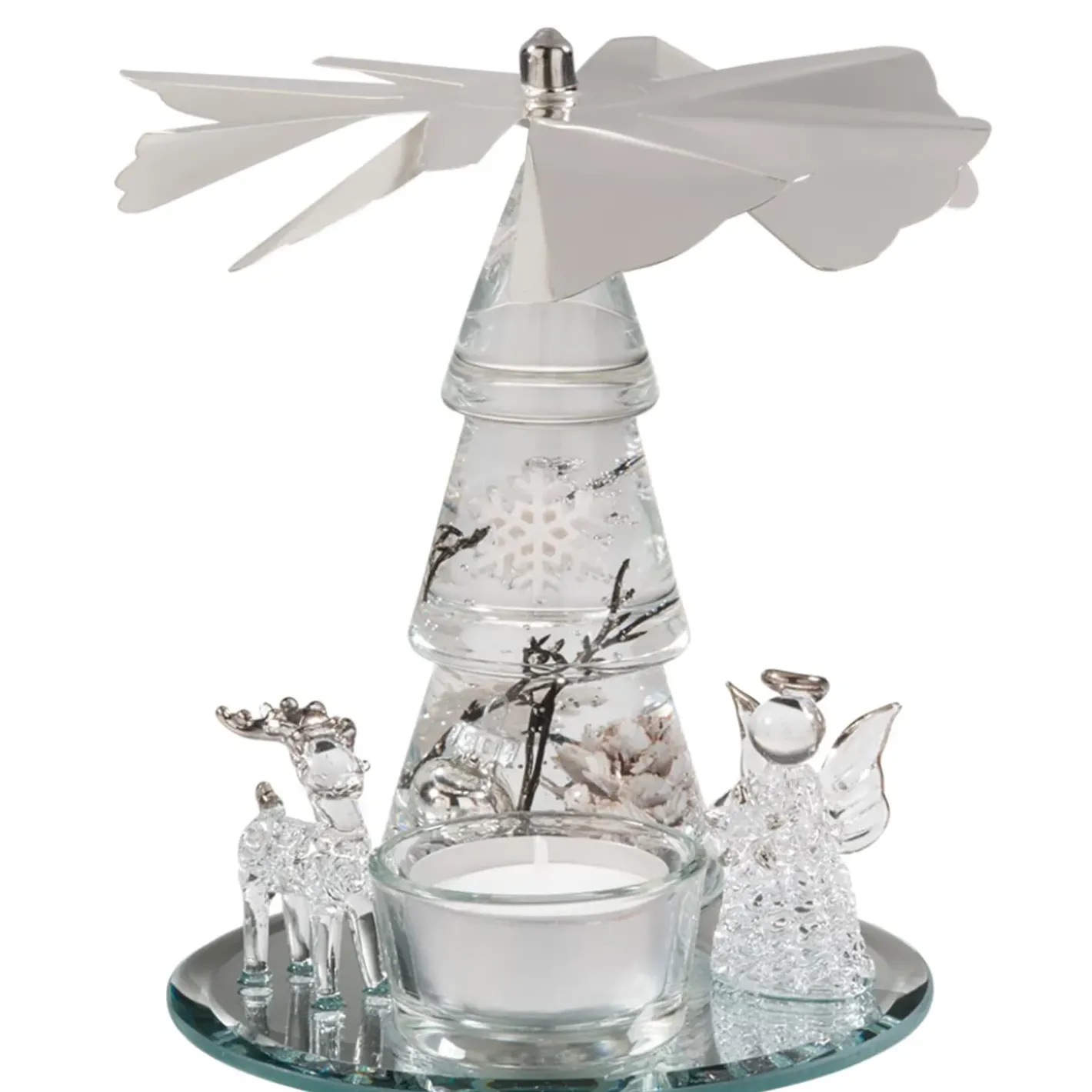 Käthe Wohlfahrt Dreamlight "Winter Story" - Pyramide Mini New