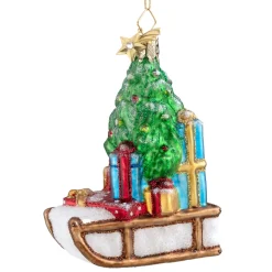 Poesie in Glas Geschenkeschlitten