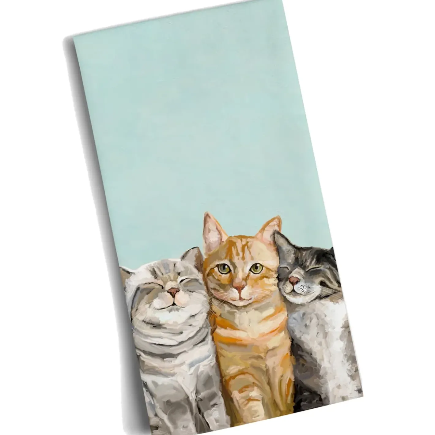 Käthe Wohlfahrt Geschirrtuch "Katzenfreunde" Best