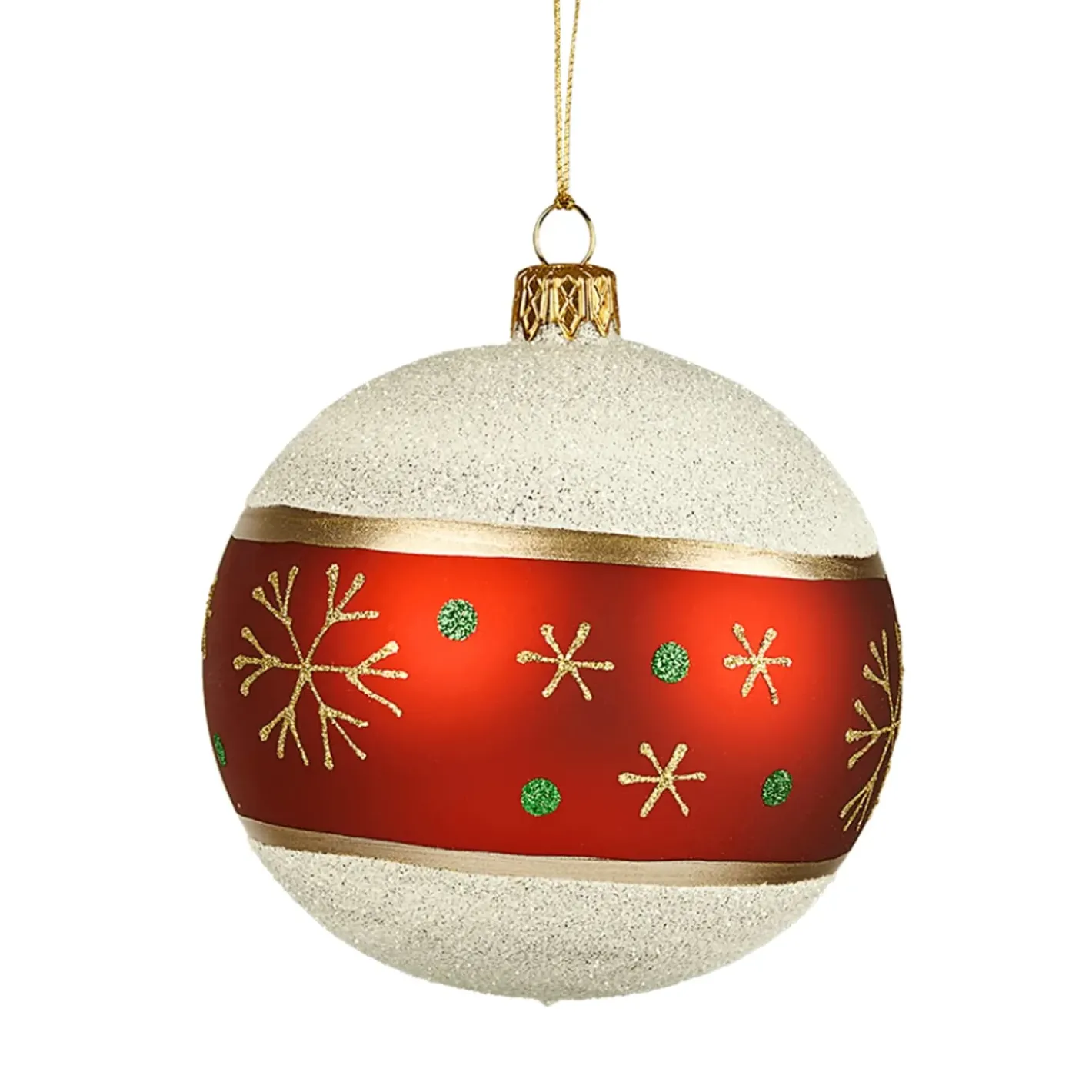 Käthe Wohlfahrt Glaskugel Frosty Mit Schneeflocken, 10Cm Online