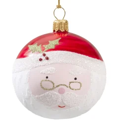 Käthe Wohlfahrt Glaskugel Weihnachtsmann, 7 Cm Discount