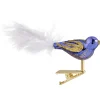 Poesie in Glas Glasvogel Lila/Gold Best