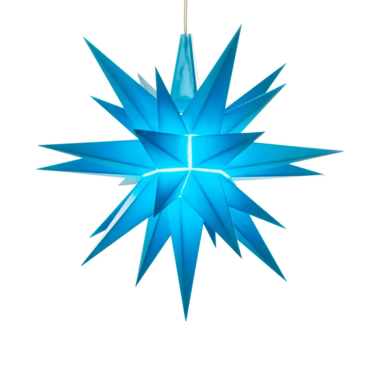 Herrnhuter Sterne Herrnhuter Stern Blau, 13Cm, Kunststoff Clearance