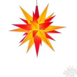 Herrnhuter Sterne Herrnhuter Stern Rot/Gelb, 40Cm, Papier Online