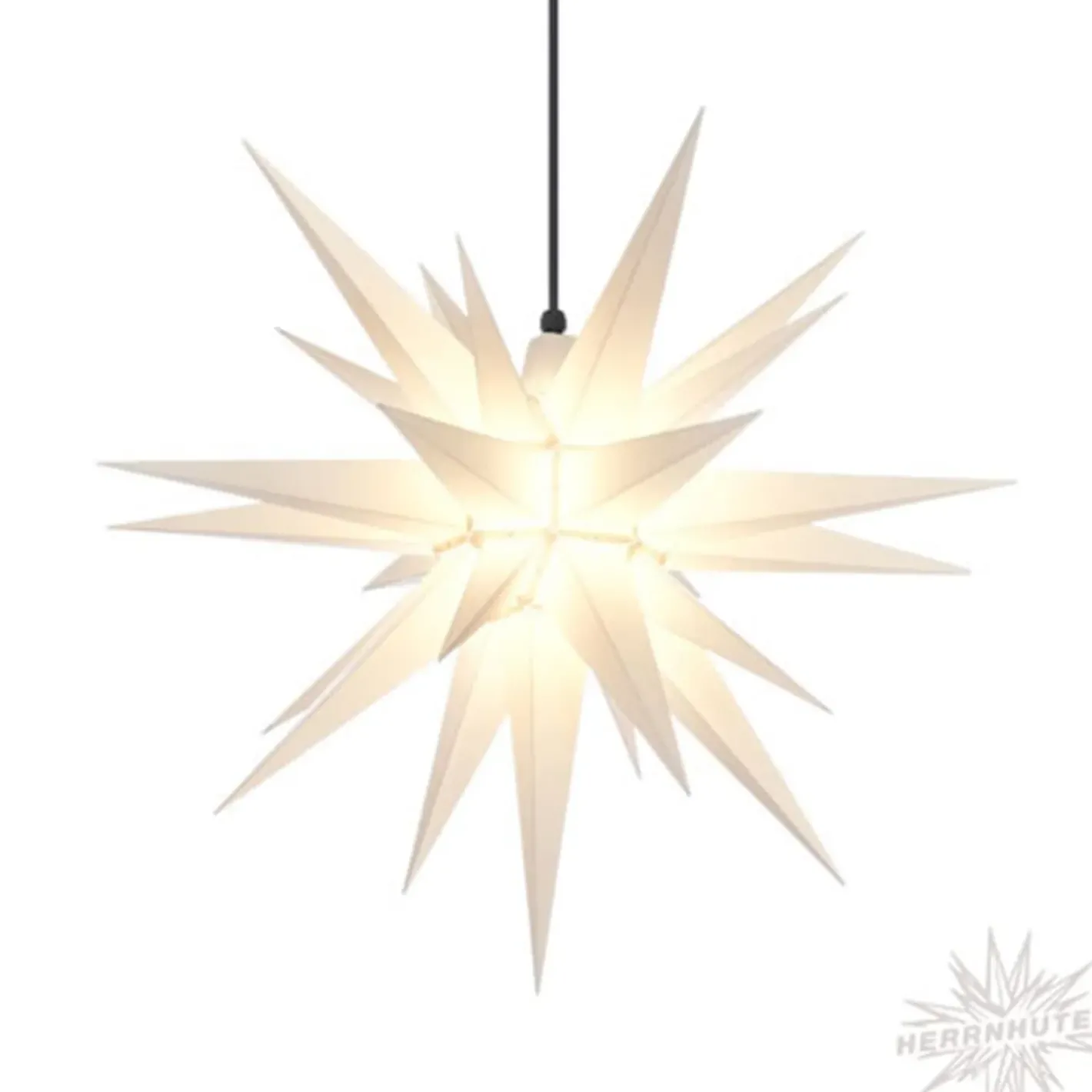 Herrnhuter Sterne Herrnhuter Stern, Weis, 68Cm, Kunststoff New