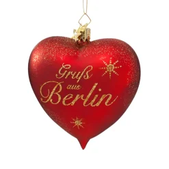 Poesie in Glas Herz "Grus Aus Berlin" Clearance