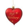 Poesie in Glas Herz "Grus Aus Nurnberg" Discount