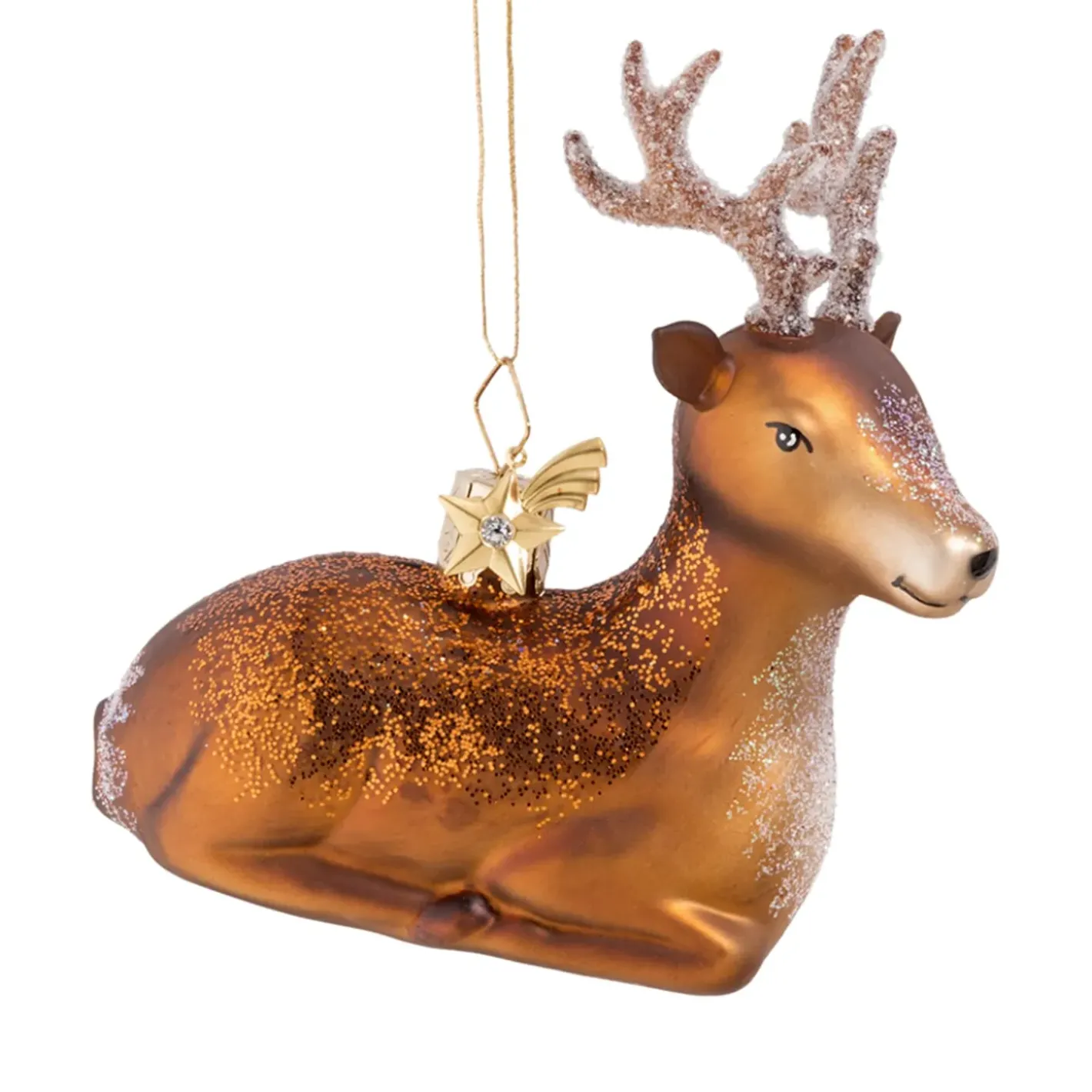 Poesie in Glas Hirsch Liegend Online