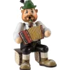 Käthes Original Holzknoddl "Bayerischer Musiker", Rauchermannchen