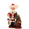 Käthes Original Holzknoddl "Weihnachtsmann Mit Geschenken", Rauchermannchen Sale