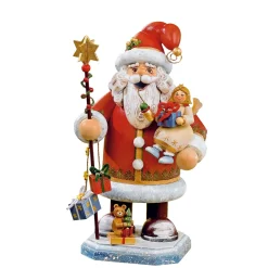 Käthes Original Holzknoddl "Weihnachtsmann Mit Engel", Rauchermann Discount