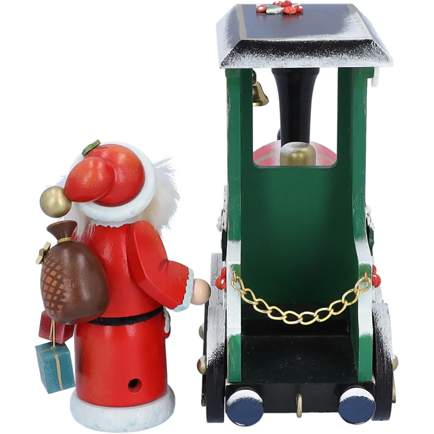 Käthes Original Holzknoddl "Weihnachtsreise", Rauchermannchen Outlet