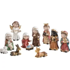 Käthe Wohlfahrt Kinderkrippe, 11-Teilig