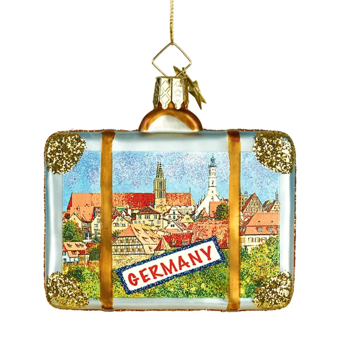 Poesie in Glas Koffer Rothenburg Hot