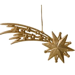 Käthe Wohlfahrt Komet Mit Glimmer, Gold Sale