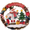 Käthe Wohlfahrt Kranz "Schneemanns Bescherung" New