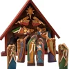 Käthe Wohlfahrt Krippenhaus "Heilige Familie" Mit 11 Figuren Discount