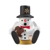 Richard Glässer Kugeliger Schneemann, Rauchermannchen Sale
