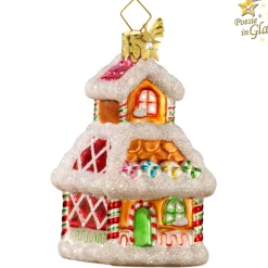 Poesie in Glas Lebkuchen-Haus Clearance