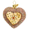 Poesie in Glas Lebkuchenherz Mit Perlen Discount