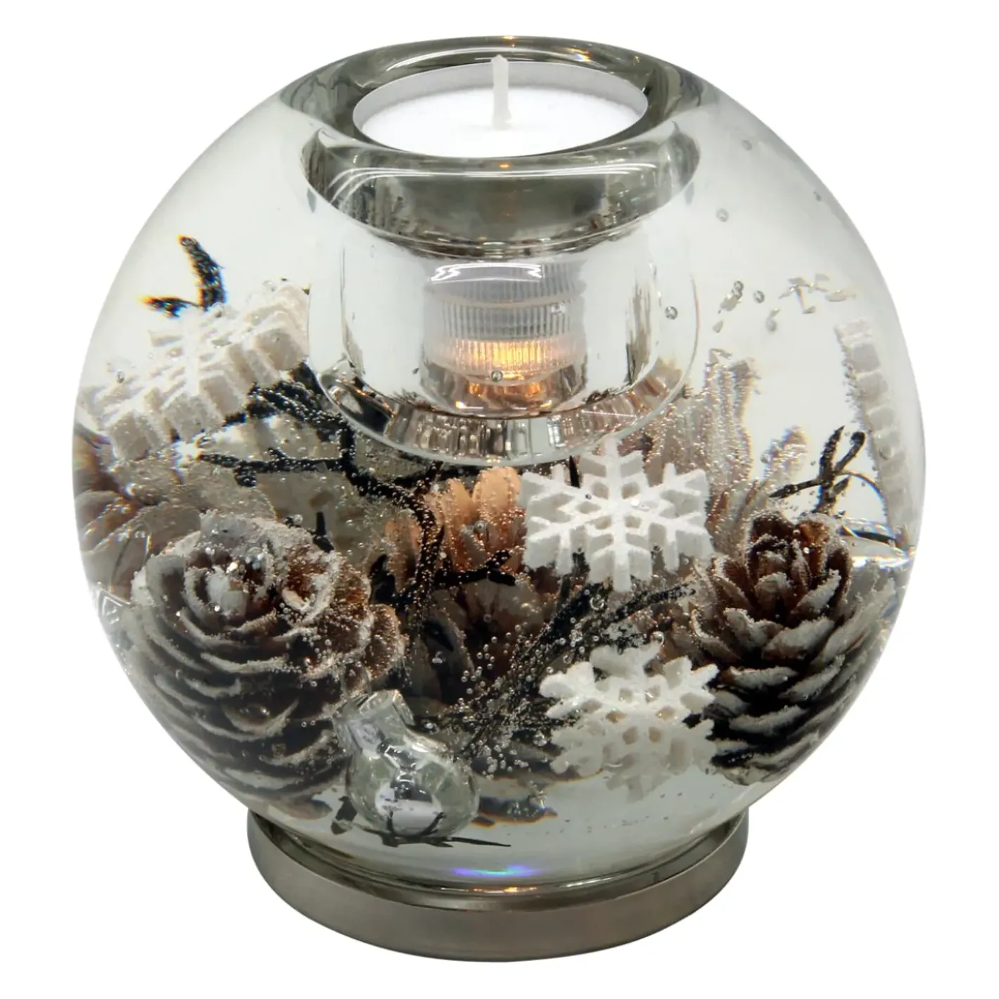 Käthe Wohlfahrt Led Dreamlight "Winter Story" - Kerzenhalter Mercur Maxi Clearance