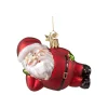 Poesie in Glas Liegender Weihnachtsmann New