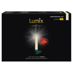 Krinner Lumix Superlight 6 Mini Kerzen Erweiterungsset In Elfenbein Discount