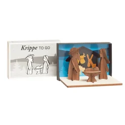 designimdorf Mini Krippe "To Go" Clearance