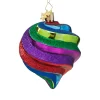 Poesie in Glas Muschel Bunt Mit Glitzer Sale