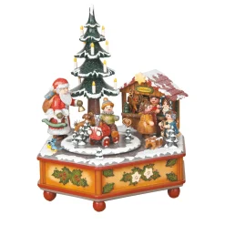Hubrig Volkskunst Musikdose "Weihnachtszeit" Sale