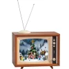Käthe Wohlfahrt Nostalgiefernseher "Weihnachtsdorf", Spieldose Hot