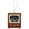 Käthe Wohlfahrt Nostalgiefernseher "Weihnachtszug", Spieldose