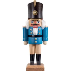 HODREWA Nussknacker "Gardesoldat", Blau/Lasiert, 20,5 Cm Sale