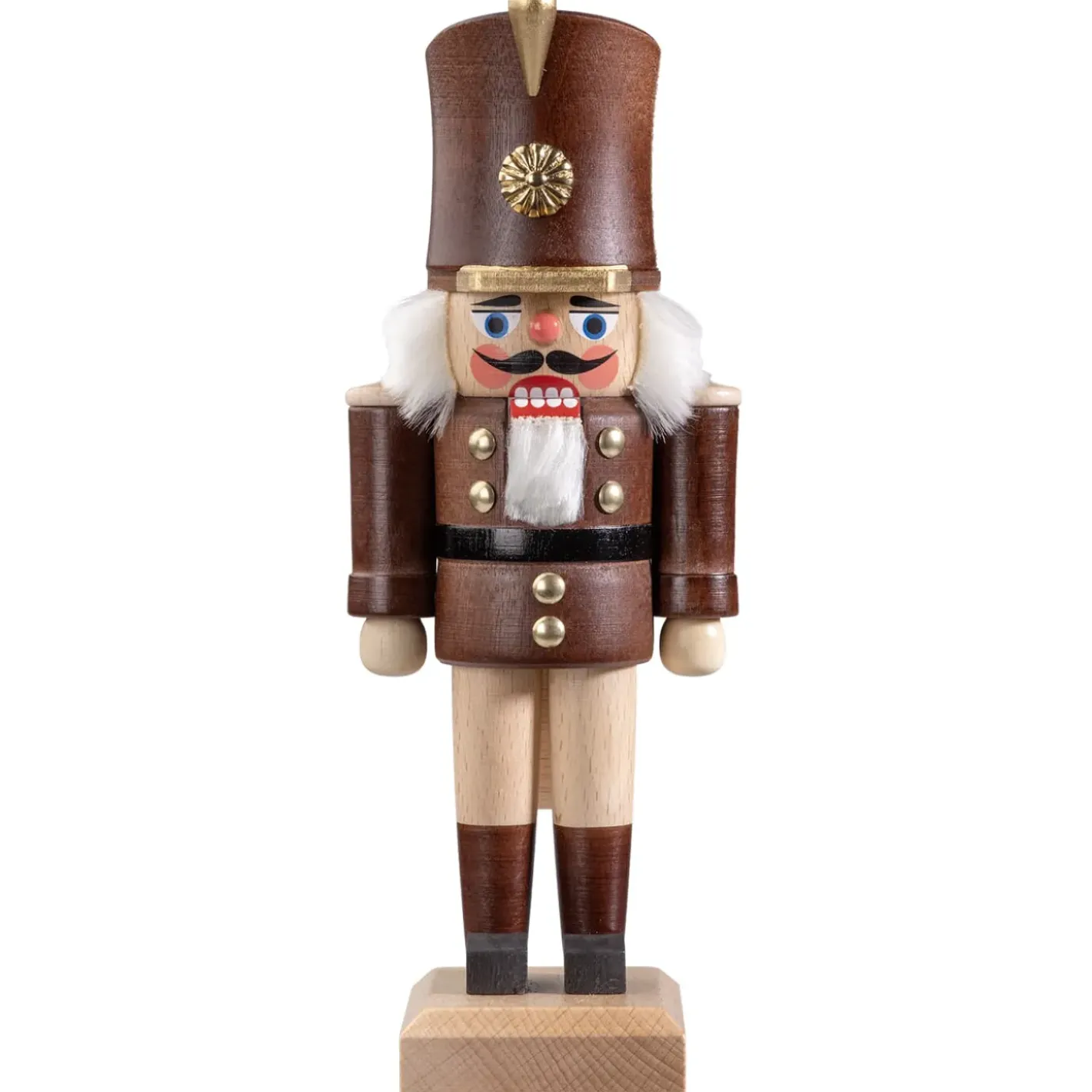 HODREWA Nussknacker "Gardesoldat", Braun/Lasiert, 20,5 Cm