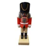 HODREWA Nussknacker "Husar" Rot, 18Cm New